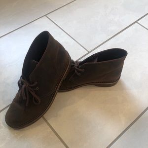 Men’s lace up Clark Boots 8.5